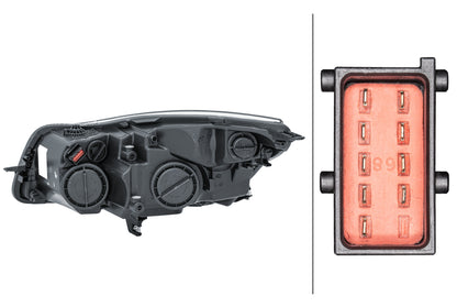 HELLA FF/Halogen-Headlight - right - for e.g. Opel Insignia A Sports Tourer (G09) 1EJ009630-321