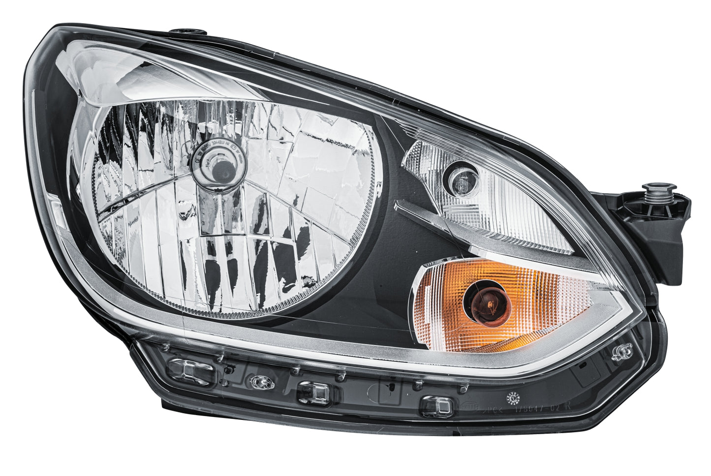 HELLA FF/Halogen-Headlight - right - for e.g. VW Up (121, 122, BL1, BL2) 1EJ010670-061