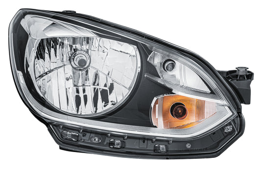 HELLA FF/Halogen-Headlight - right - for e.g. VW Up (121, 122, BL1, BL2) 1EJ010670-061