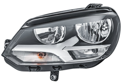 HELLA Halogen/FF-Headlight - left - for e.g. VW Eos (1F7, 1F8) 1EJ010750-311
