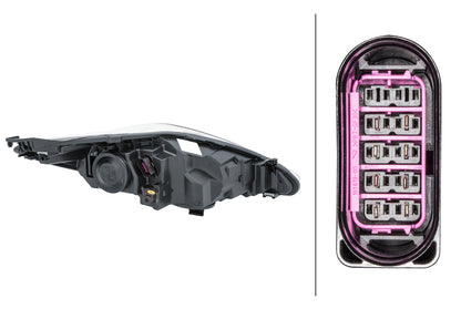 HELLA Halogen/FF-Headlight - left - for e.g. Ford Fiesta VI (CB1, CCN) 1EJ247045-311