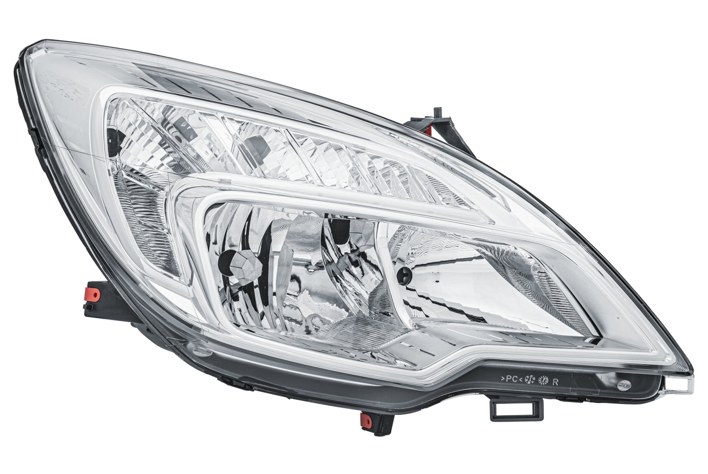 HELLA FF/Halogen-Headlight - right - for e.g. Opel Meriva B Mpv (S10) 1EJ354676-021