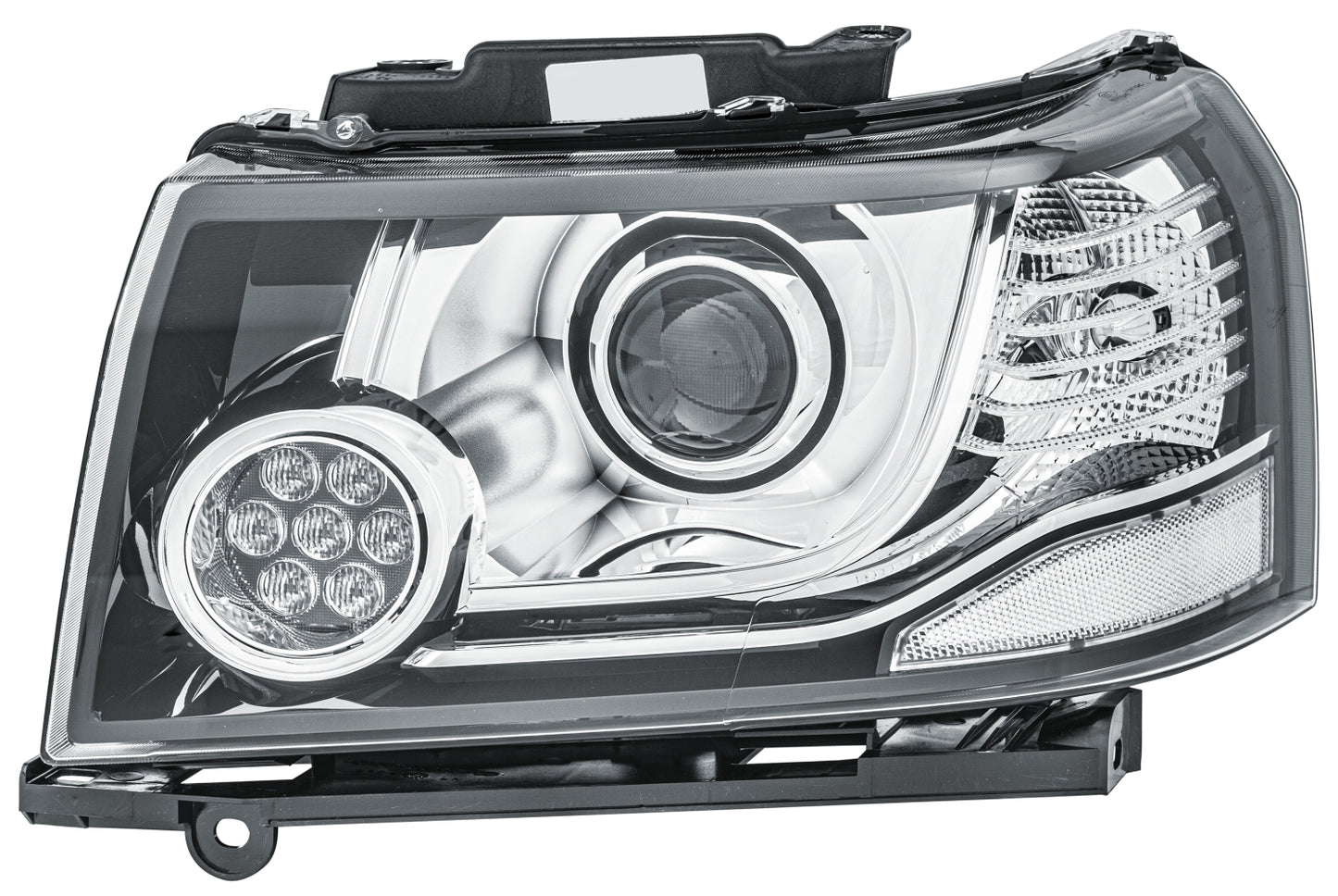 HELLA Halogen/LED-Headlight - left - for e.g. Land Rover Freelander 2 (L359) 1EJ354813-031