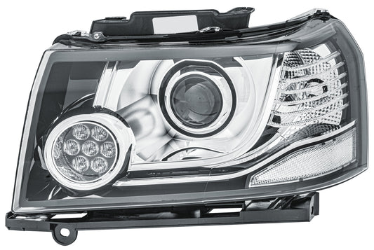 HELLA Halogen/LED-Headlight - left - for e.g. Land Rover Freelander 2 (L359) 1EJ354813-031