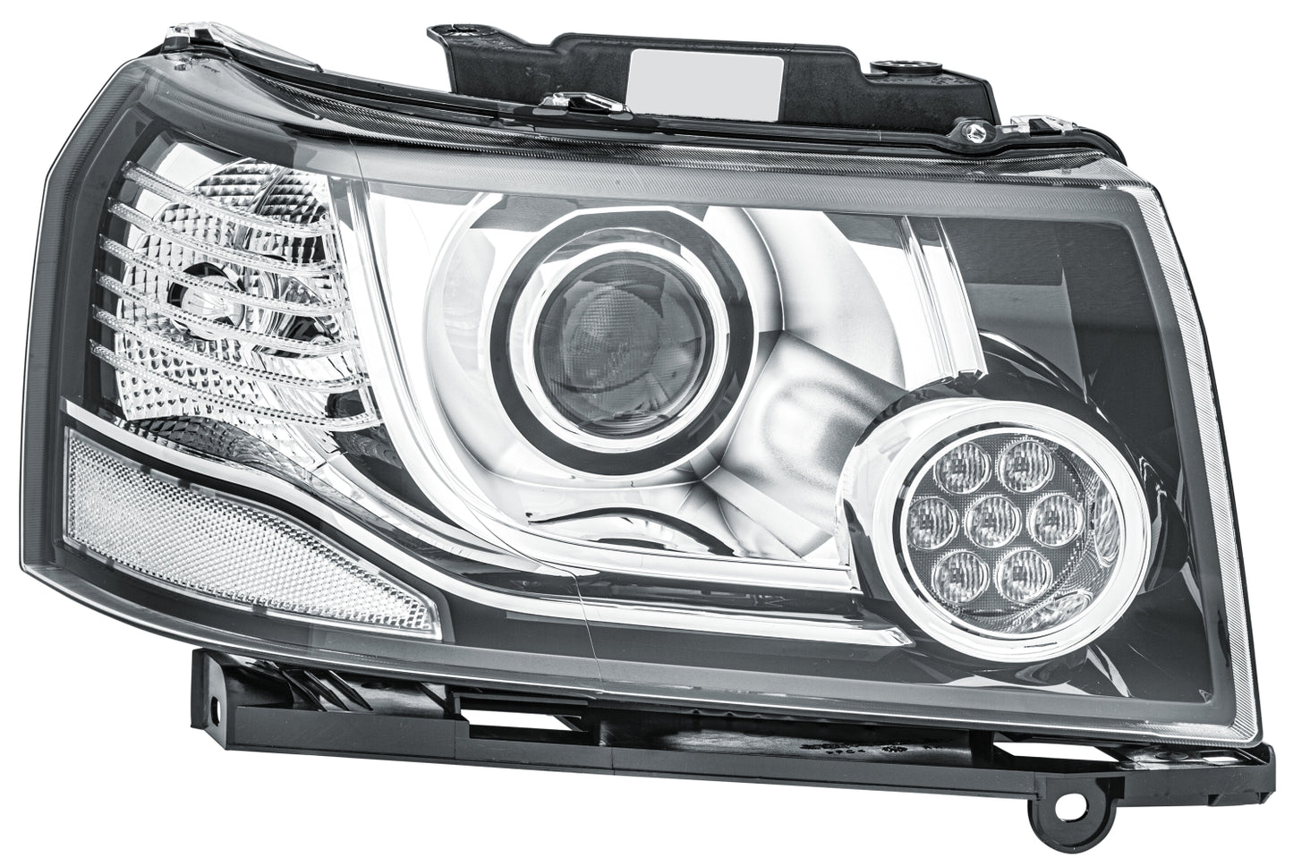 HELLA LED/Halogen-Headlight - right - for e.g. Land Rover Freelander 2 (L359) 1EJ354813-041