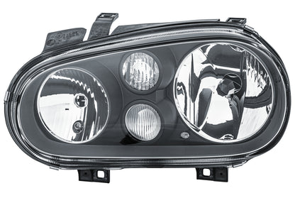 HELLA DE/FF/Halogen-Headlight - left - for e.g. VW Golf IV (1J1) 1EL007700-151
