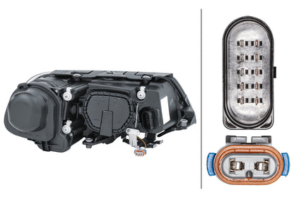 HELLA Halogen/Bi-Xenon-Headlight - left - for e.g. VW Passat Variant (3B6) 1EL008340-071