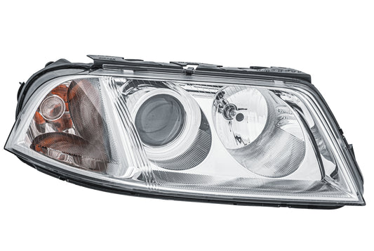 HELLA Halogen/DE/FF-Headlight - right - for e.g. VW Passat Variant (3B6) 1EL008350-021
