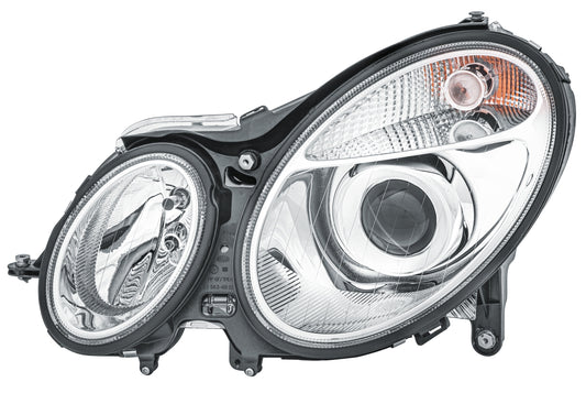 HELLA Halogen-Headlight - left - for e.g. Mercedes-Benz E-Class (W211) 1EL008369-071