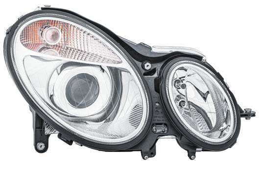 HELLA Halogen-Headlight - right - for e.g. Mercedes-Benz E-Class (W211) 1EL008369-081