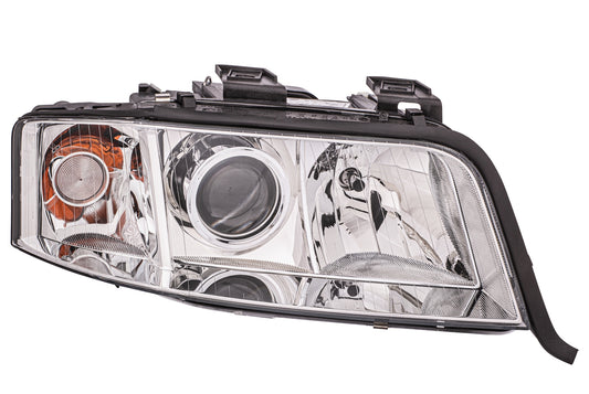 HELLA Halogen/FF/DE-Headlight - right - for e.g. Audi A6 (4B2, C5) 1EL008472-021