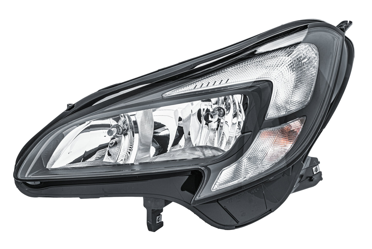 HELLA Halogen/FF-Headlight - left - for e.g. Opel Corsa E (X15) 1EF011830-011