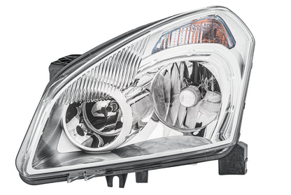 HELLA Halogen/Xenon-Headlight - left - for e.g. Nissan Qashqai I (J10, NJ10, JJ10E) 1EF238042-111