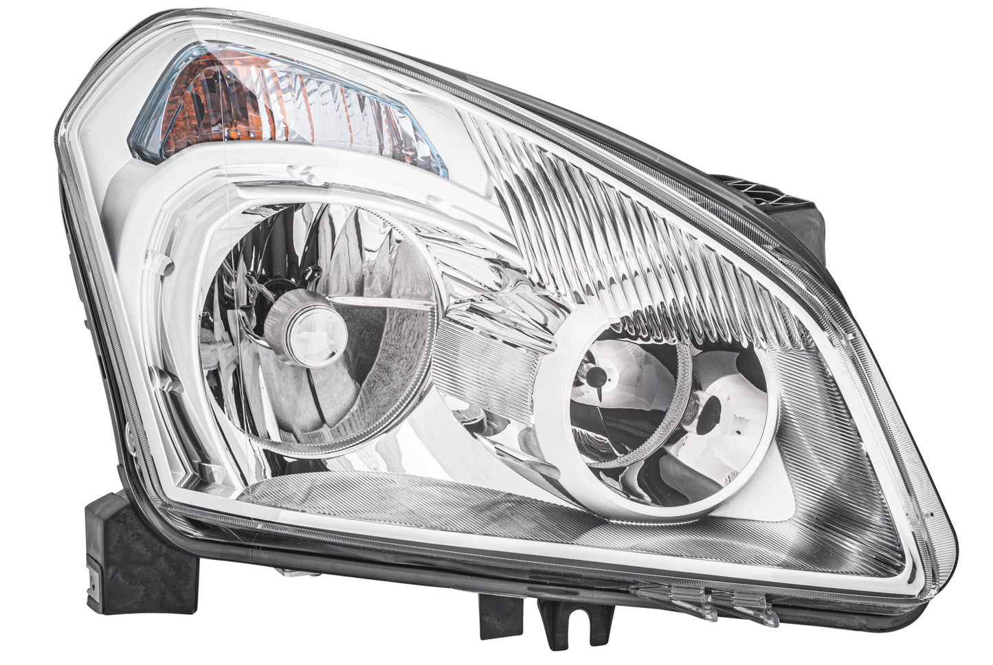 HELLA Xenon/Halogen-Headlight - right - for e.g. Nissan Qashqai I (J10, NJ10, JJ10E) 1EF238042-121