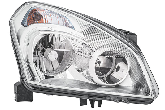 HELLA Xenon/Halogen-Headlight - right - for e.g. Nissan Qashqai I (J10, NJ10, JJ10E) 1EF238042-121