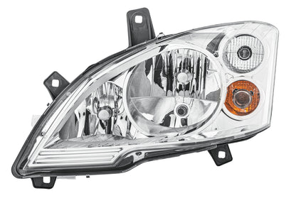 HELLA Halogen-Headlight - left - for e.g. Mercedes-Benz Vito / Mixto Box (W639) 1EG009627-011