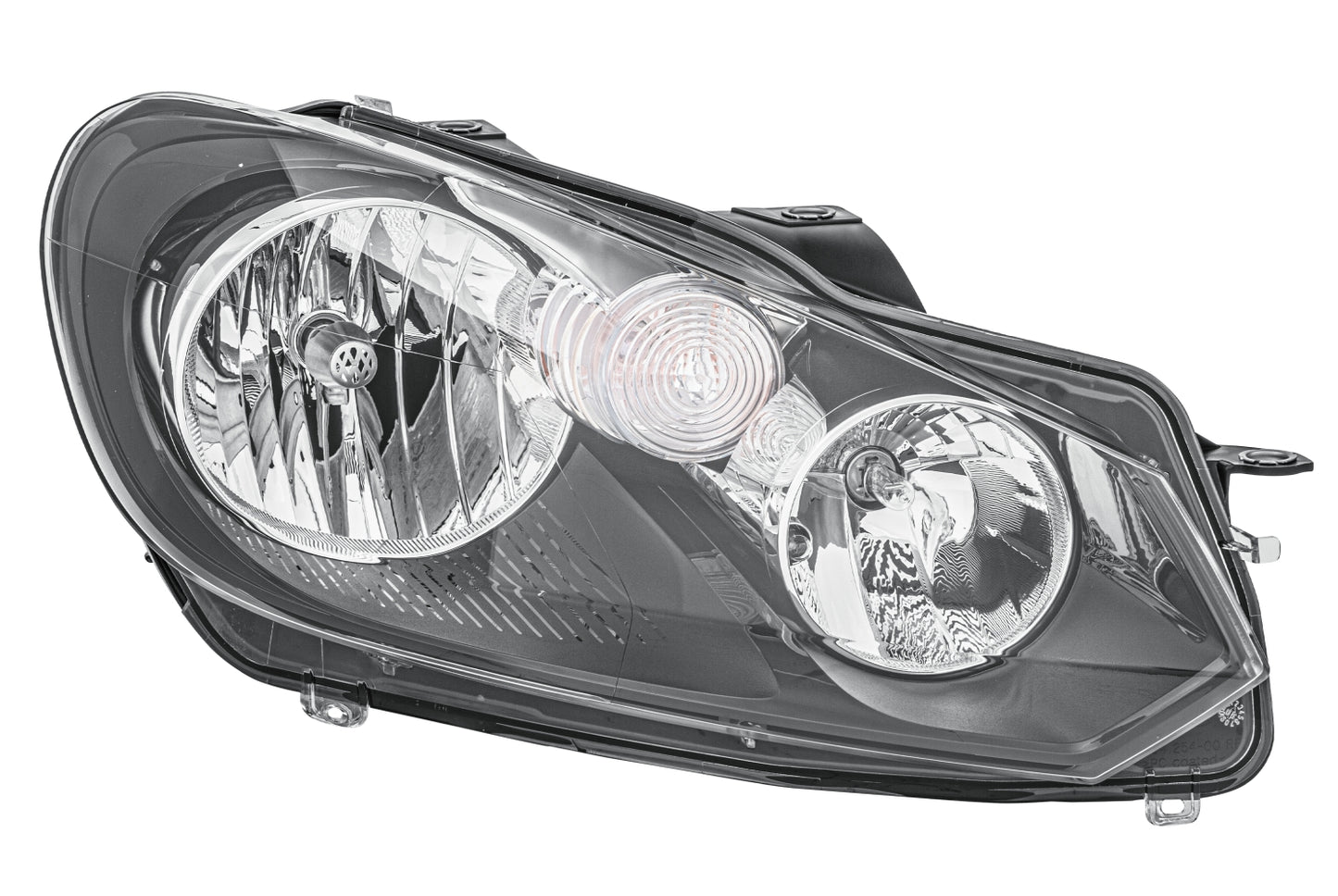 HELLA Halogen/FF-Headlight - right - for e.g. VW Golf VI (5K1) 1EG009901-221