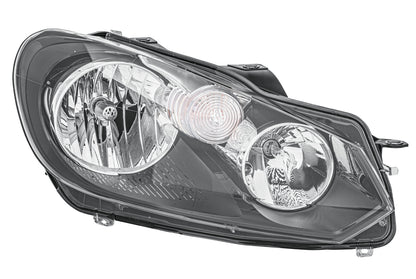 HELLA Halogen/FF-Headlight - right - for e.g. VW Golf VI (5K1) 1EG009901-221