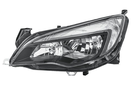HELLA FF/Halogen-Headlight - left - for e.g. Opel Astra J (P10) 1EG010011-611