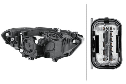 HELLA Halogen-Headlight - left - for e.g. BMW 1 (F20) 1EG011919-411