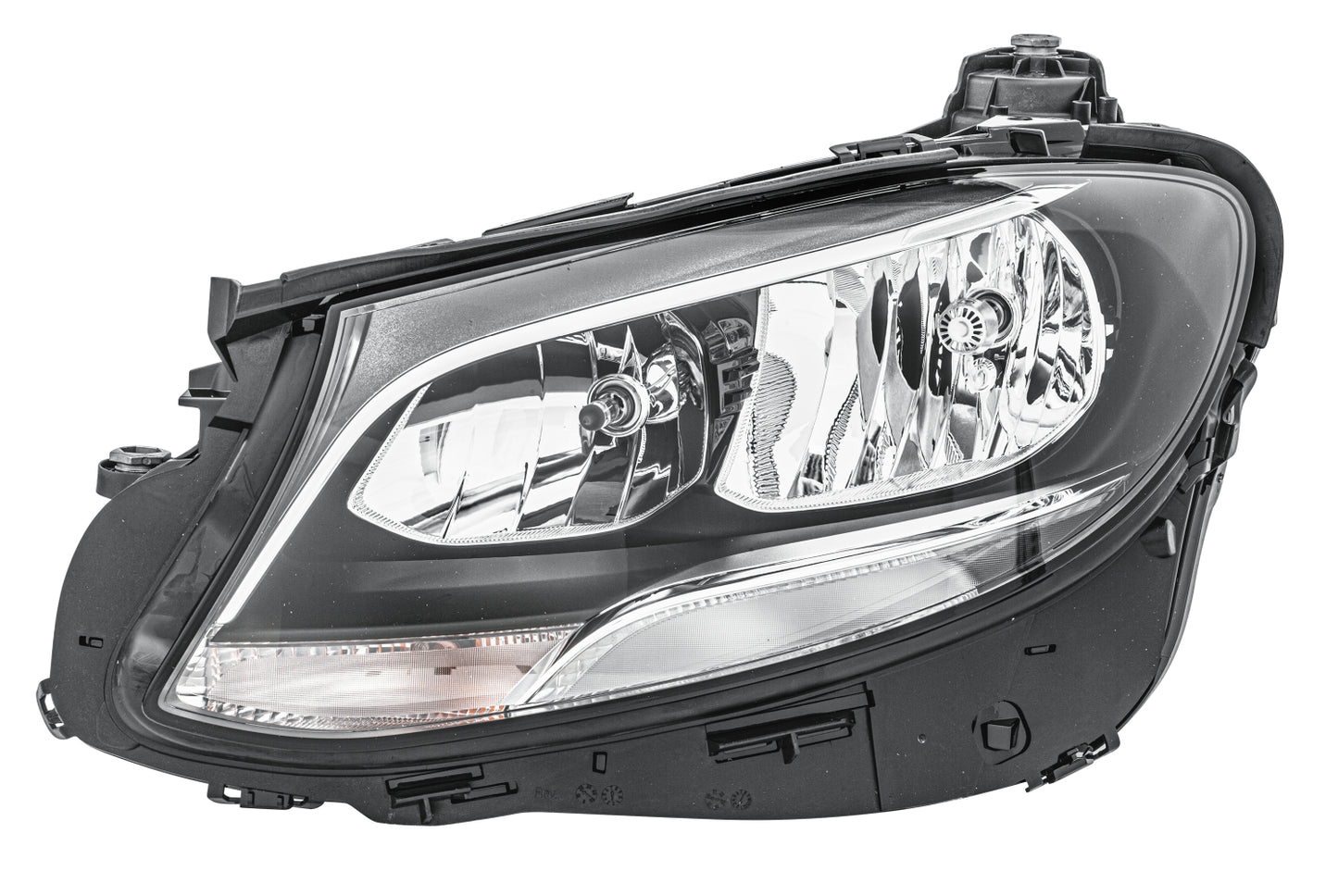 HELLA Halogen-Headlight - left - for e.g. Mercedes-Benz E-Class (W213) 1EG012076-051