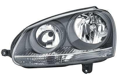 HELLA Halogen-Headlight - left - for e.g. VW Golf V (1K1) 1EG247007-411