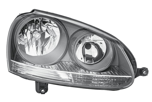 HELLA Halogen-Headlight - right - for e.g. VW Golf V (1K1) 1EG247007-421