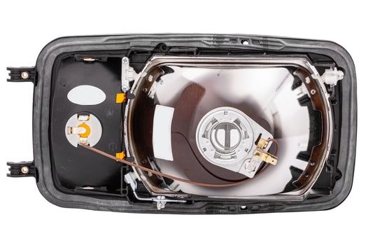 HELLA Halogen-Headlight - left - for e.g. Mercedes-Benz 1222 - 4850 (MK, SK) 1EH002658-331