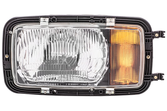 HELLA Halogen-Headlight - left - for e.g. Mercedes-Benz 1222 - 4850 (MK, SK) 1EH002658-331