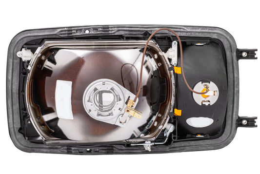 HELLA Halogen-Headlight - right - for e.g. Mercedes-Benz 1222 - 4850 (MK, SK) 1EH002658-341