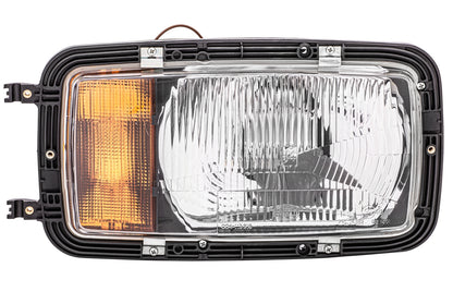 HELLA Halogen-Headlight - right - for e.g. Mercedes-Benz 1222 - 4850 (MK, SK) 1EH002658-341