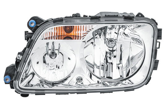 HELLA Halogen/FF-Headlight - left - for e.g. Mercedes-Benz Actros MP3 1EH009513-031