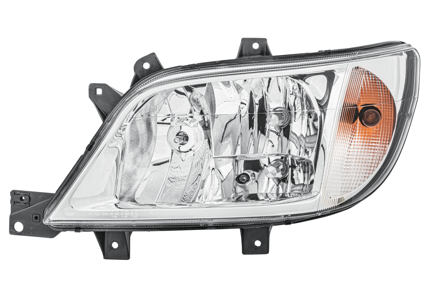 HELLA Halogen-Headlight - left - for e.g. Mercedes-Benz Sprinter 3-T Chassis (903) 1EH246047-051