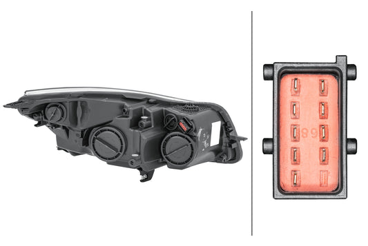 HELLA FF/Halogen-Headlight - left - for e.g. Opel Insignia A Sports Tourer (G09) 1EJ009630-311