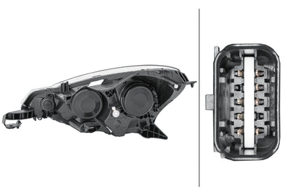 HELLA Bulb-Headlight - right - for e.g. Citroën C3 II (SC_) 1EJ354674-021