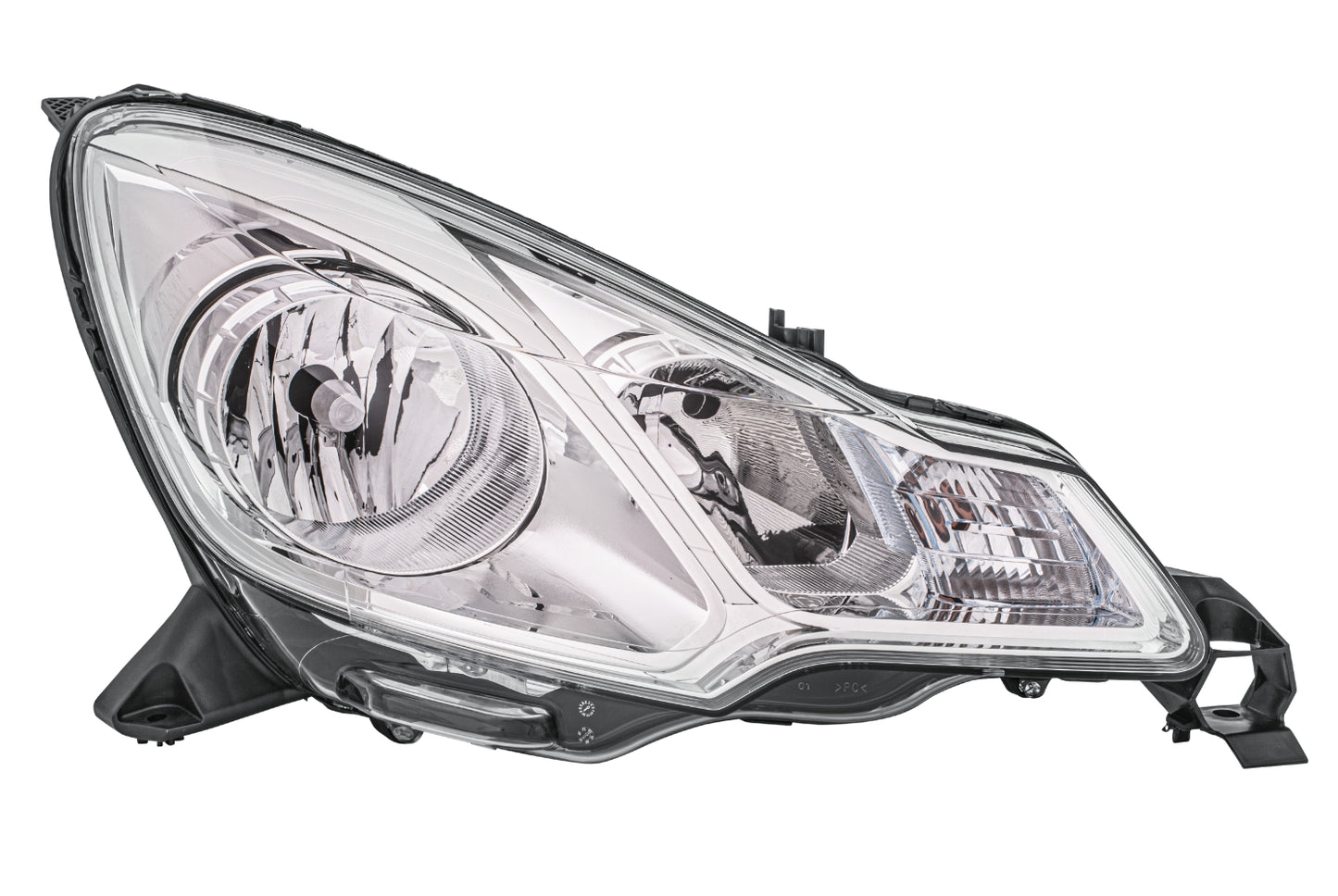 HELLA Bulb-Headlight - right - for e.g. Citroën C3 II (SC_) 1EJ354674-021