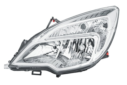 HELLA Halogen/FF-Headlight - left - for e.g. Opel Meriva B Mpv (S10) 1EJ354676-011