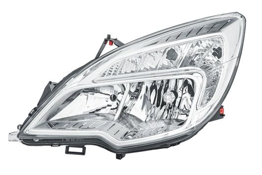 HELLA Halogen/FF-Headlight - left - for e.g. Opel Meriva B Mpv (S10) 1EJ354676-011