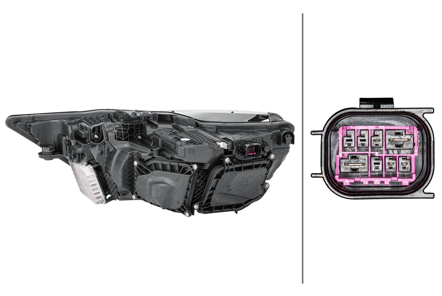 Matrix/high resolution-Headlight - right - for e.g. Audi A6 Avant (4A5, C8)