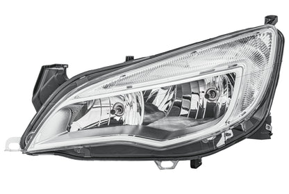 HELLA FF/Halogen-Headlight - left - for e.g. Opel Astra J (P10) 1EG010011-311