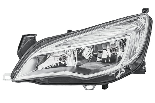 HELLA FF/Halogen-Headlight - left - for e.g. Opel Astra J (P10) 1EG010011-311