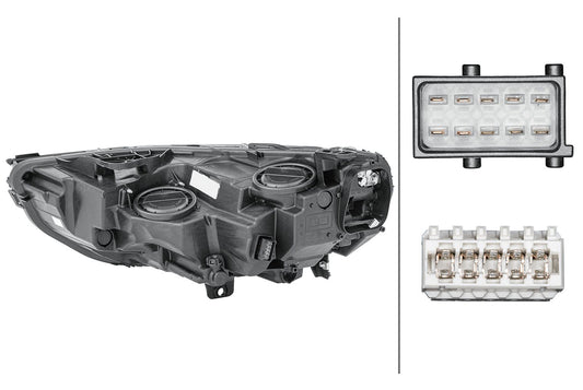 Hybrid-Headlight - right - for e.g. Vauxhall Insignia B (Z18)