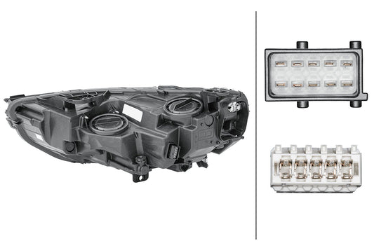 Hybrid-Headlight - right - for e.g. Vauxhall Insignia B (Z18)