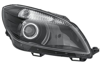 HELLA FF/DE/Halogen-Headlight - right - for e.g. Skoda Fabia II (542) 1EL010417-501