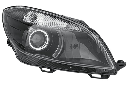 HELLA FF/DE/Halogen-Headlight - right - for e.g. Skoda Fabia II (542) 1EL010417-501
