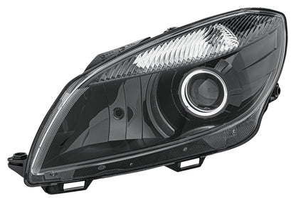 HELLA Halogen/FF/DE-Headlight - left - for e.g. Skoda Fabia II (542) 1EL010417-491