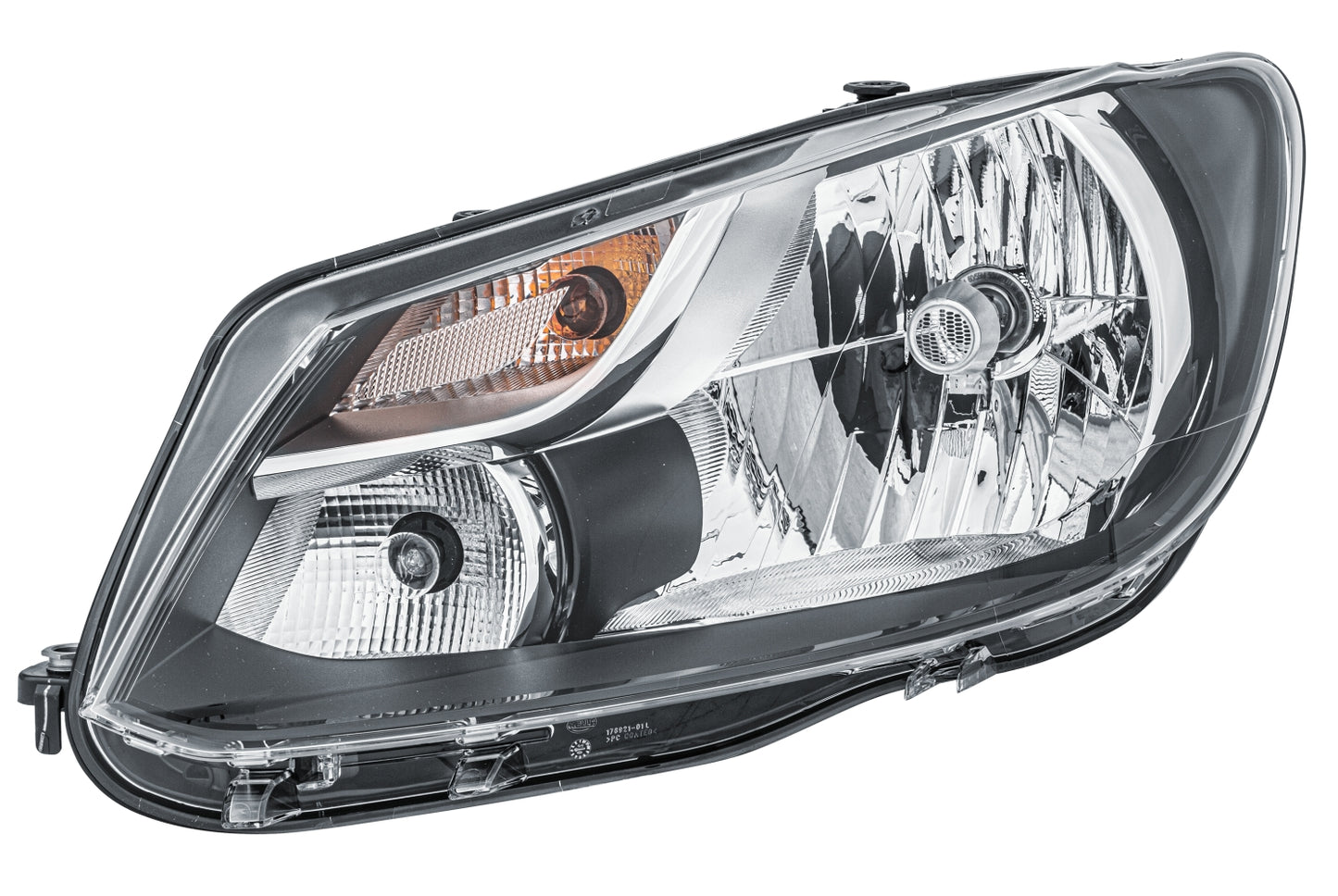 HELLA FF-Headlight - left - for e.g. VW Caddy III Box (2KA, 2KH, 2CA, 2CH) 1EL010551-011