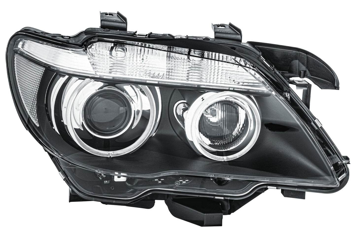 HELLA Halogen/Bi-Xenon-Headlight - right - for e.g. BMW 7 (E65, E66, E67) 1EL009043-421