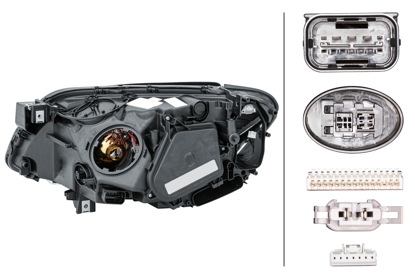HELLA LED/Bi-Xenon-Headlight - right - for e.g. BMW 7 (F01, F02, F03, F04) 1EL354689-021