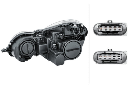 HELLA Halogen-Headlight - right - for e.g. Mercedes-Benz E-Class (W211) 1EL009260-081
